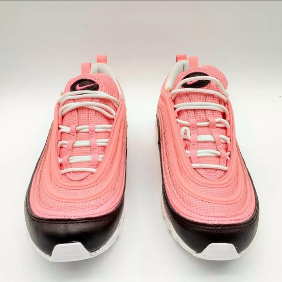 Nike Pink and Black Air Max 97 Sneakers - Picture 2 of 10